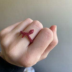 Swarovski snake ring